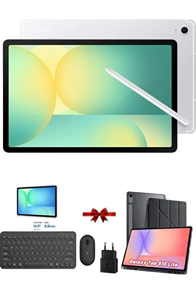 Samsung 12GB Ram 256GB Hafıza 10.9 inç Tablet Seti - Klavye Mouse Kılıf Adaptör Dahil