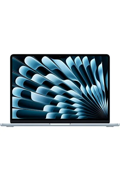 Apple 13" MacBook Air: 10 çekirdekli CPU ve 10 çekirdekli GPU'lu M5 çip, 24 GB RAM, 1 TB SSD - Gök Mavisi
