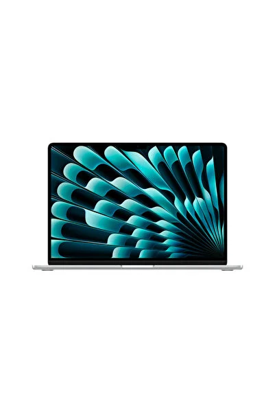 Apple 15" MacBook Air: 10 çekirdekli CPU ve 10 çekirdekli GPU'lu Apple M5 çip, 16 GB RAM, 512 GB SSD - Gümüş