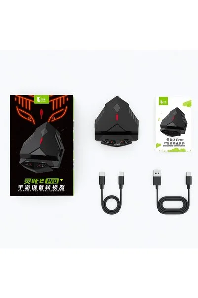 Lingzha 2 Pro Plus - Call of Duty Cod Mobil Klavye Mouse Konsolu Türkçe 2025 Tek Resmi Distribütör Garantili