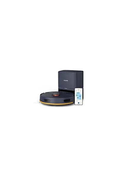 Philips 2000 Serisi Robot Süpürge, Islak ve Kuru Temizlik, Otomatik Boşaltma, Lacivert, XU2100/15