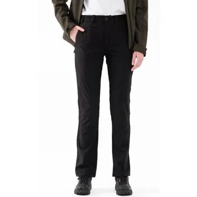 2AS Bosie İnce Softshell Kadın Pantolon Siyah