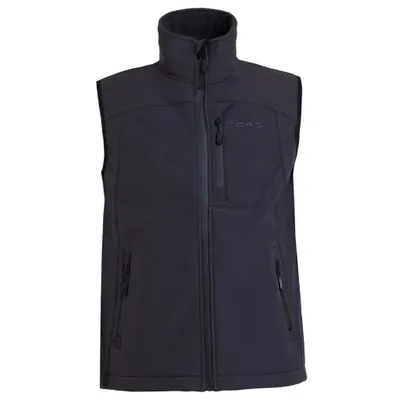 2AS Samana Siyah Softshell Unisex Yelek