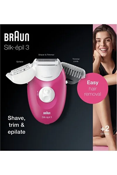 Braun 3410 Silk Epilatör
