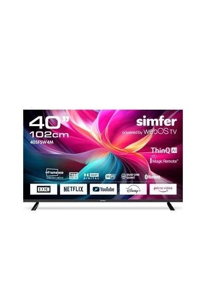 Simfer 40SFSW4M 102 Ekran 40" WebOS LED Full HD Televizyon