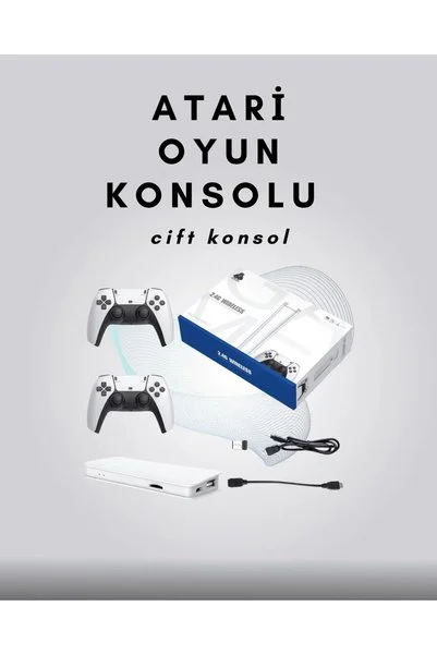 EGE YAPI 4K Destekli Bluetooth Retro Oyun Konsolu – M15 Modeli