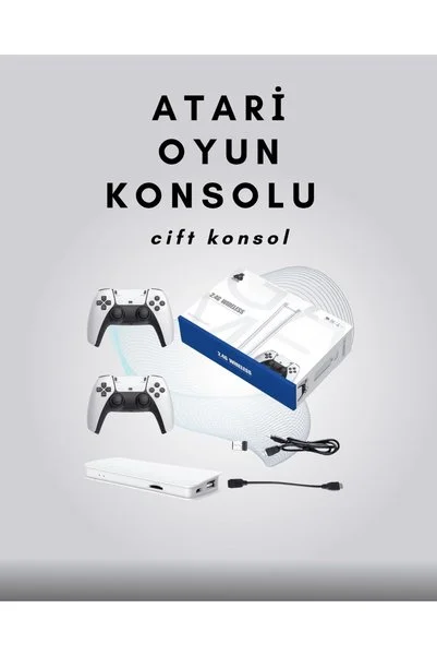 Azrlya 4K Destekli Bluetooth Retro Oyun Konsolu – M15 Modeli - Lisinya