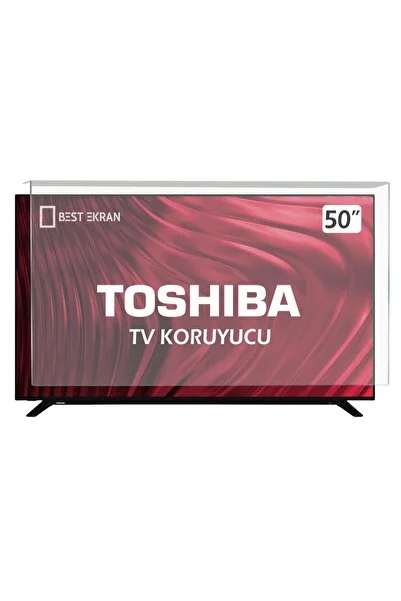 Toshiba 50UV2363DT Tv Ekran Koruyucu 50" inç 4K Ultra HD Vidaa TV 50UV2363DT