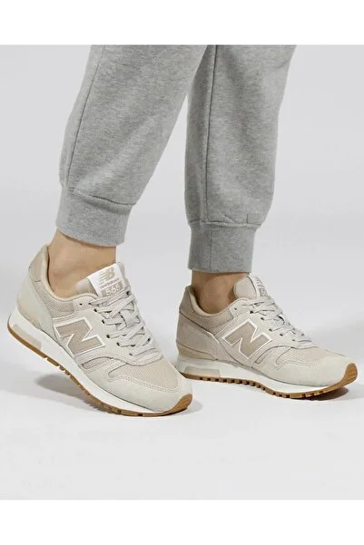 New Balance 565 Bej Unisex Sneaker Günlük Spor Ayakkabı