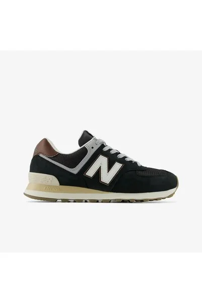 New Balance 574 'Dark Brown Silver Metallic' Juststep