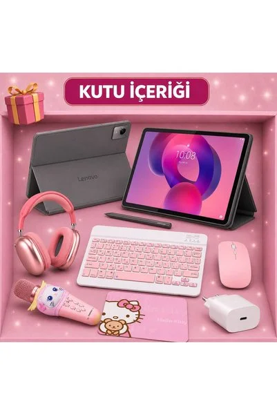 LENOVO 5G Sim Kart Uyumlu Idea Tab 2.4Ghz 8Gb 128Gb 11inch 2.5K LTE -Android Tablet +Kalem+Standlı kılıf+Kulaklık+mikrofon