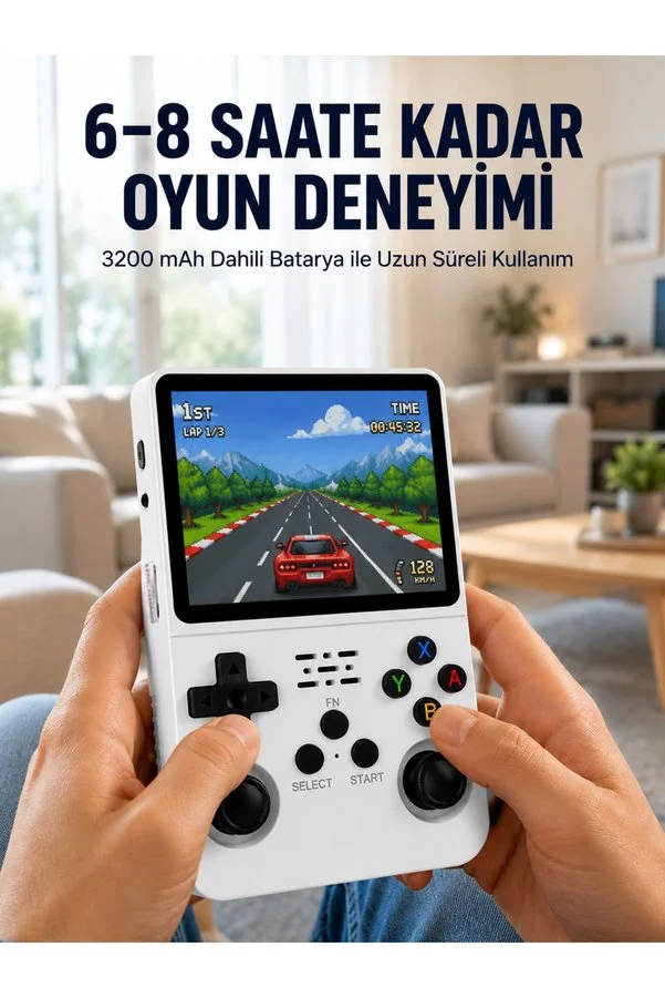 markentegra 64 GB Retro Oyun Konsolu – Çoklu Emülatör Desteği, Linux Tabanlı Açık Sistem Yeni Nesil
