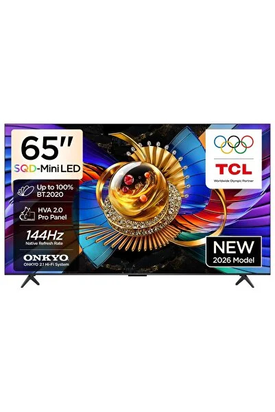 TCL 65Q7D PRO 65 İnç 4K UHD Uydu Alıcılı Google SQD-MiniLED TV