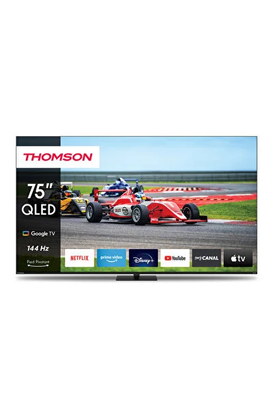 THOMSON 75QG7C14 75" 190 Ekran Uydu Alıcılı 4K Ultra HD Google  QLED Pro TV