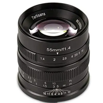 7artisans MF 55mm f/1.4 APS-C Fuji X Uyumlu Lens