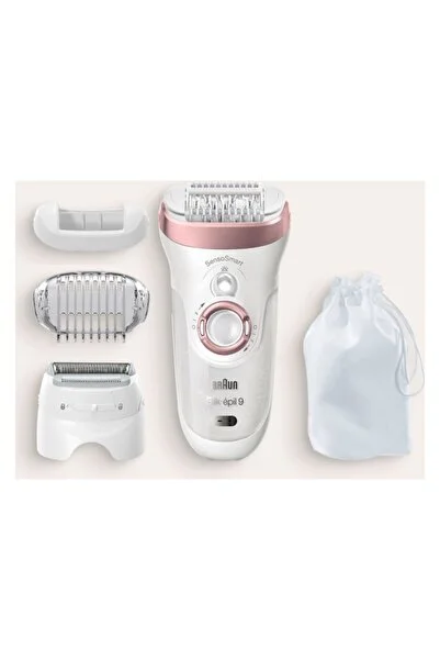 Braun 81706316 Silk-epil 9 9720 SensoSmart 2'si 1 Arada Epilasyon Aleti, Kablosuz, Islak&Kuru Yeni Modern