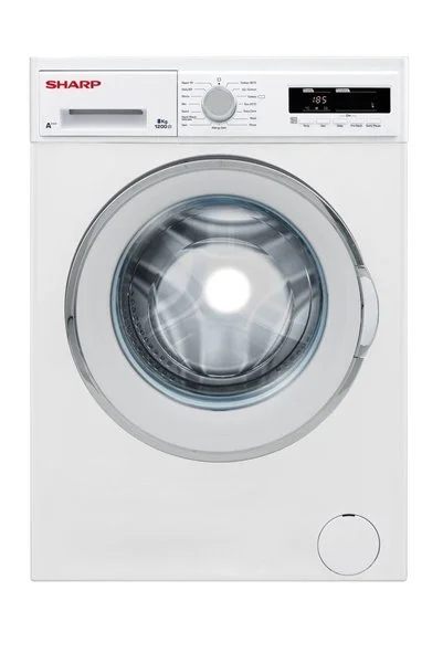 Sharp 8kg 1200d/d A Çamaşır Makinası
