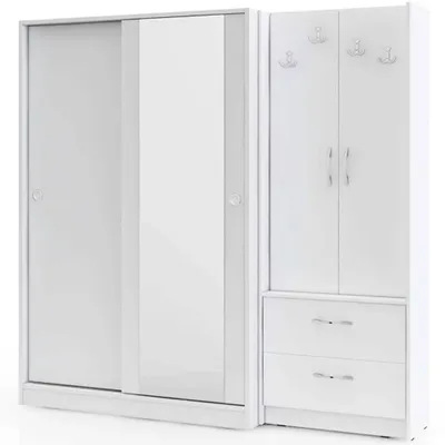 Abre Mobilya Abre VM-300348 Antrasit Portmanto