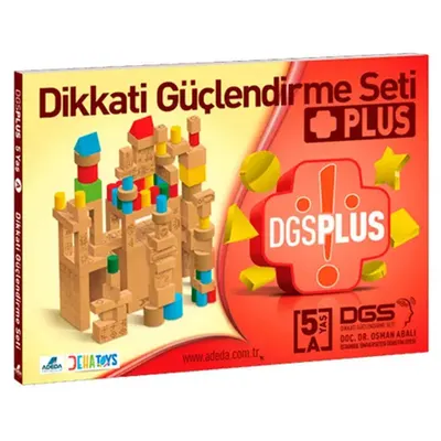 Adeda Plus 5 Yaş Dikkati Güçlendirme Seti