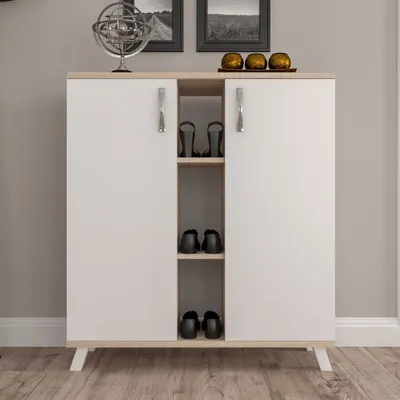 Aeka 3050 Ecem 2 Kapaklı Çok Amaçlı Ayakkabılık