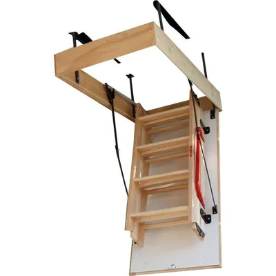 Koçtaş Ahşap Katlanır 60x120 cm Çatı Merdiveni