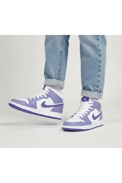Nike Air Jordan 1 Mid 'Dusty Amethyst' | SporMoon