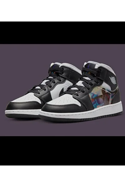 Nike Air Jordan 1 Mid GS 'Hologram'