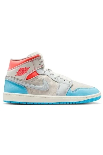Nike Air Jordan 1 Mid Kadın Kadın Sneaker Ayakkabı