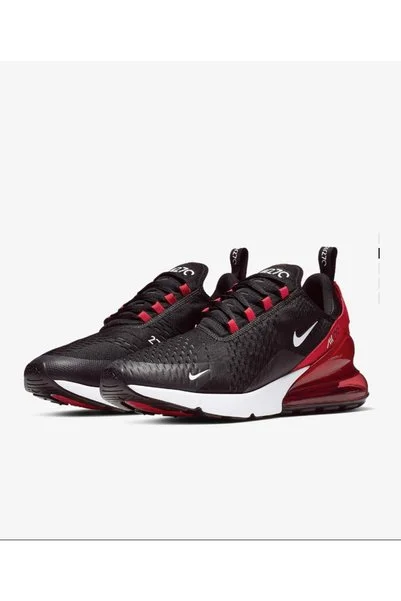 Nike Air Max 270 Siyah Beyaz Kırmızı Sneaker