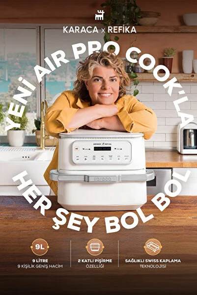 Karaca Air Pro Cook x Refika Airfryer 9L