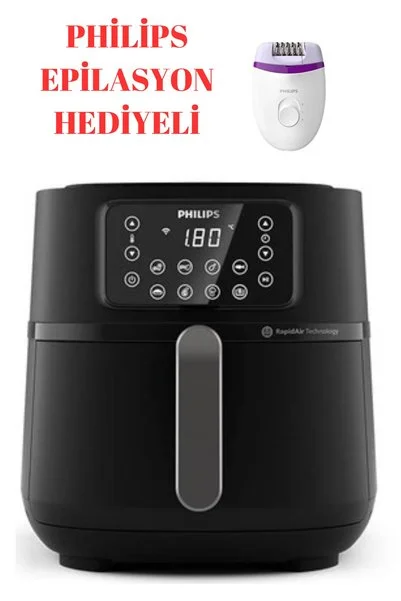 Philips Airfryer Premium Fritöz Xxl Epilasyon Hediyeli