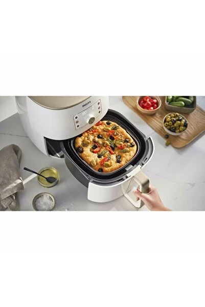 Philips Airfryer Smart Sensing Star White Aksesuar Hediyeli+ Blender Hediyeli