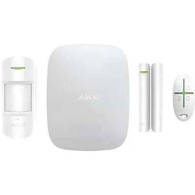 Ajax Starterkit Beyaz Alarm Başlangıç Seti