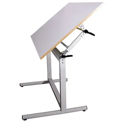 AKYAZI Ahşap Tablalı Profesyonel Çizim Masası 80x120