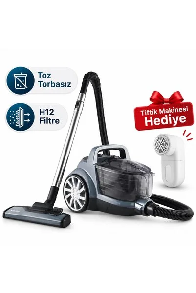 Altus Al 606 Sg Toz Torbasız Süpürge Tiftik Makinesi hediye(Onerous)
