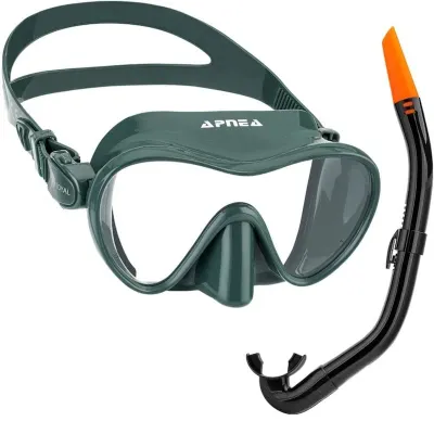 Apnea Royal Black Maske & Snorkel Set