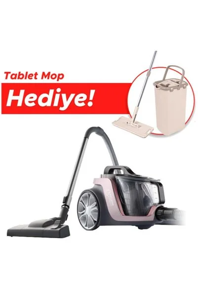 Arzum Ar4061 Olimpia Plus Cyclone Filtreli Süpürge - Dreamline - Temizlik Seti Hediye