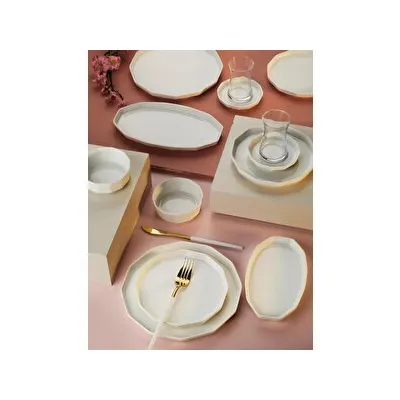 Aryıldız Amber White 32 Parça 6 Kişilik Kahvaltı Takımı