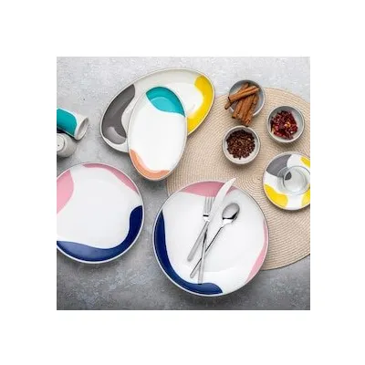 Aryıldız Colorbrush 31 Parça 6 Kişilik Kahvaltı Takımı