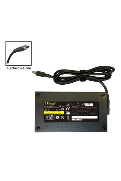 TRN Asus A20-200P1A Rectangle Laptop Adaptör Şarj Aleti