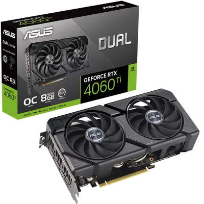 Asus Dual GeForce RTX 4060 Ti Evo OC 8GB GDDR6 Ekran Kartı