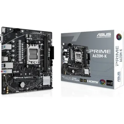 Asus Prime A620M-K AMD AM5 DDR5 Micro ATX Anakart