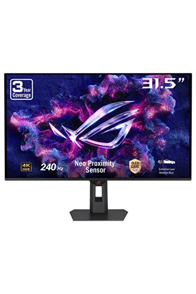 ASUS ROG Strix OLED XG32UQDMS 31.5 inç 240Hz 0.03ms 4K UHD Adaptive Sync QD-OLED Gaming Monitör