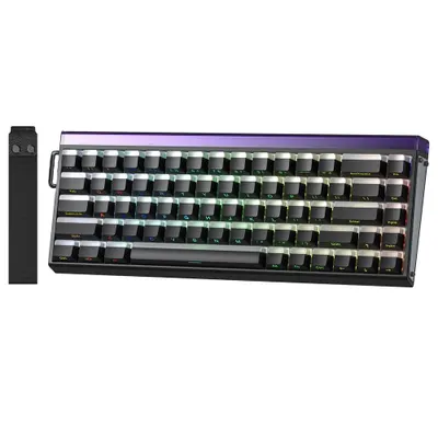 Aula Hero 68 He Beyaz Manyetik Klavye Rapid Trigger Jade King Switch 8000hz Rgb Neon Tkl Hot Swap Gaming Klavye