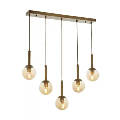 Avonni AV-60216-5EY Eskitme Kaplama 80x13 cm Modern Avize