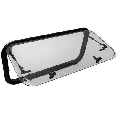 Babarvy 90x45 cm Amortisörlü Karavan Penceresi ve Camı