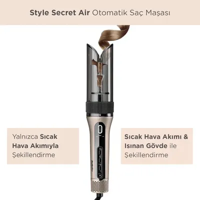 Babyliss C6688E Style Secret Air Auto-Curl Saç Maşası