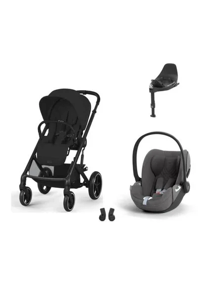Cybex Balios S Lux Travel Sistem | Black Moon Black & Cloud T Plus Bazalı Mirage Grey