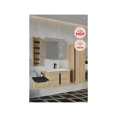 Balneom Zakkum 100 cm Banyo Dolabı ve Rafı