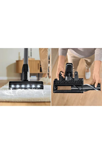 Bosch BCS931GAC Şarjlı Dikey Süpürge Unlimited 9 Grafit